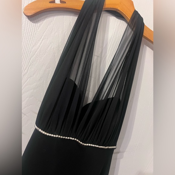 Betsy & Adam BY Linda Bernell Dress Black Semi-Formal Dress - Picture 3 of 4